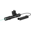imageOLIGHT Odin GL 1500 Lumens Picatinny Rail Mount Rechargeable Tactical Flashlight with Green Beam and White LED Combo Removable Slide RailMount and DualButton Remote Pressure Switch BlackFLASHLIGHT