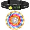 imageOLIGHT Perun 2 Mini Headlamp 1100 Lumens LED Head Flashlight Bundle Ostrip LED Strip Lights