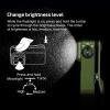 imageOLIGHT Oclip Pro EDC Flashlight Clipon Light Rechargeable 500 Lumens with Three Lighting Solutions TypeC Charging Magnetic Flash Lights for Outdoor or Indoor UsePatriotic Flag Engraved EditionOD Greeen