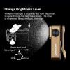 imageOLIGHT Oclip Pro EDC Flashlight Clipon Light Rechargeable 500 Lumens with Three Lighting Solutions TypeC Charging Magnetic Flash Lights for Outdoor or Indoor UsePatriotic Flag Engraved EditionDesert Tan