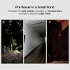 imageOLIGHT Oclip Pro EDC Flashlight Clipon Light Rechargeable 500 Lumens with Three Lighting Solutions TypeC Charging Magnetic Flash Lights for Outdoor or Indoor UsePatriotic Flag Engraved EditionDesert Tan