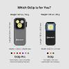 imageOLIGHT Oclip Pro EDC Flashlight Clipon Light Rechargeable 500 Lumens with Three Lighting Solutions TypeC Charging Magnetic Flash Lights for Outdoor or Indoor UsePatriotic Flag Engraved EditionGray