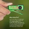 imageOLIGHT Oclip Pro EDC Flashlight Clipon Light Rechargeable 500 Lumens with Three Lighting Solutions TypeC Charging Magnetic Flash Lights for Outdoor or Indoor UsePatriotic Flag Engraved EditionZombie Green