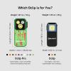 imageOLIGHT Oclip Pro EDC Flashlight Clipon Light Rechargeable 500 Lumens with Three Lighting Solutions TypeC Charging Magnetic Flash Lights for Outdoor or Indoor UsePatriotic Flag Engraved EditionZombie Green