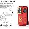 imageOLIGHT Oclip Pro EDC Flashlight Clipon Light Rechargeable 500 Lumens with Three Lighting Solutions TypeC Charging Magnetic Flash Lights for Outdoor or Indoor UsePatriotic Flag Engraved EditionRed