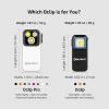 imageOLIGHT Oclip Pro EDC Flashlight Clipon Light Rechargeable 500 Lumens with Three Lighting Solutions TypeC Charging Magnetic Flash Lights for Outdoor or Indoor UsePatriotic Flag Engraved EditionWhite