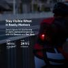 imageOLIGHT Oclip Pro EDC Flashlight Clipon Light Rechargeable 500 Lumens with Three Lighting Solutions TypeC Charging Magnetic Flash Lights for Outdoor or Indoor UsePatriotic Flag Engraved EditionCrackle Red